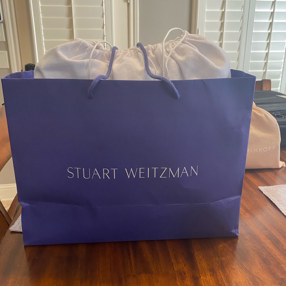 New Stuart Weitzman Leather Shoulderbag